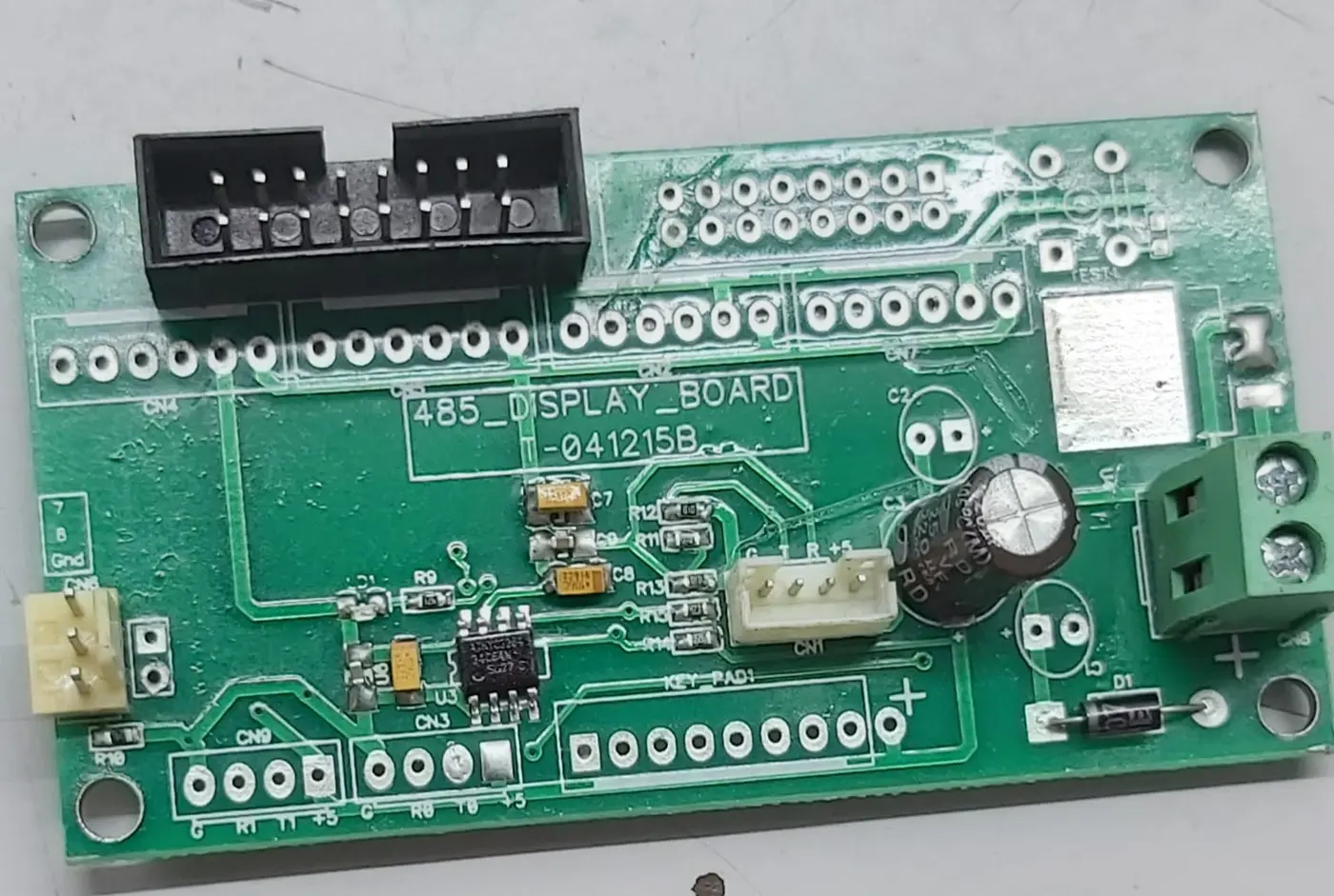 RS-485 single-colour display board